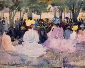 莫里斯 巴西 加斯特 : Figures on the Grass